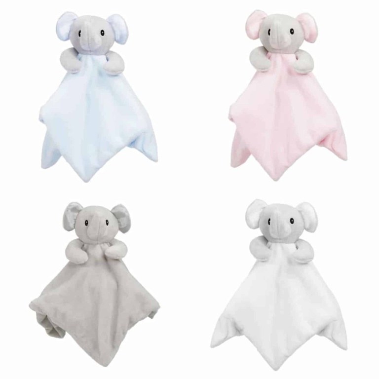 Soft Touch Elephant Baby Comforter 0M+ - Image 2