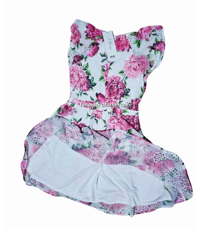 Lipsy Pink & White Dress - Image 2