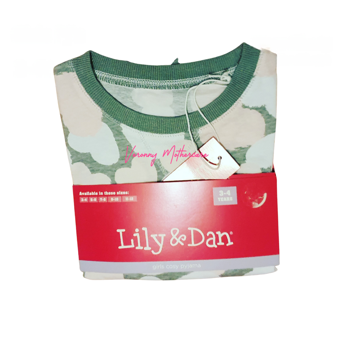 2025/12/636477.png Lily & Dan Girls Cosy Pyjamas - Image 1