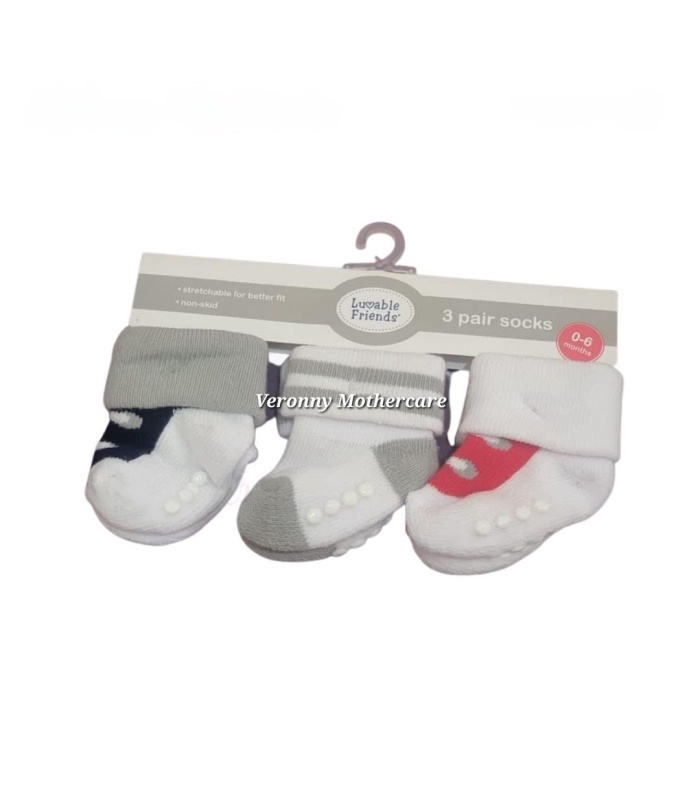 3pk Baby Socks