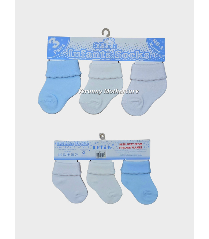 3Pk Boys Socks
