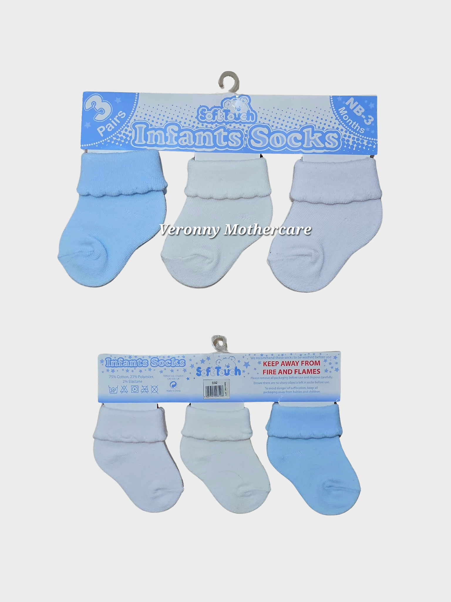 2026/01/649123.png 3Pk Boys Socks - Image 1