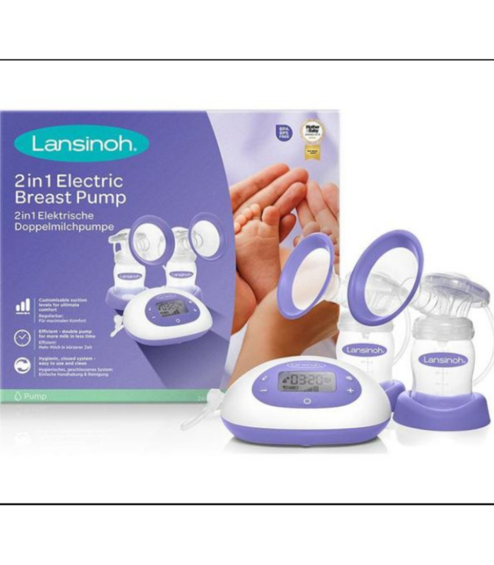 2-in-1 Lanisoh Double Electric Breast Pump