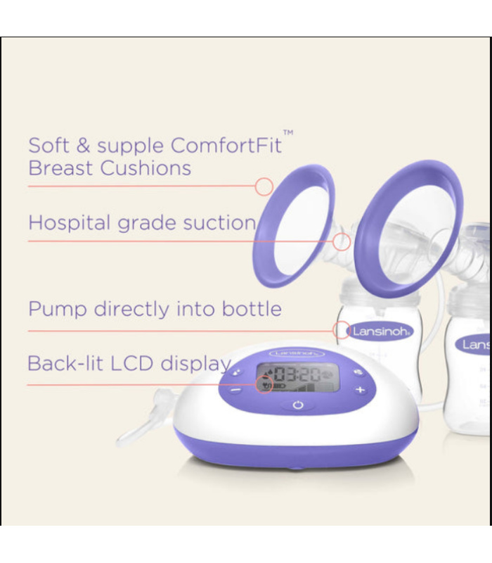 2-in-1 Lanisoh Double Electric Breast Pump - Image 2