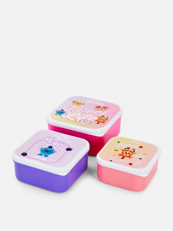 1000012814.jpg 3pk Munchlings Snack Lunchboxes - Image 1