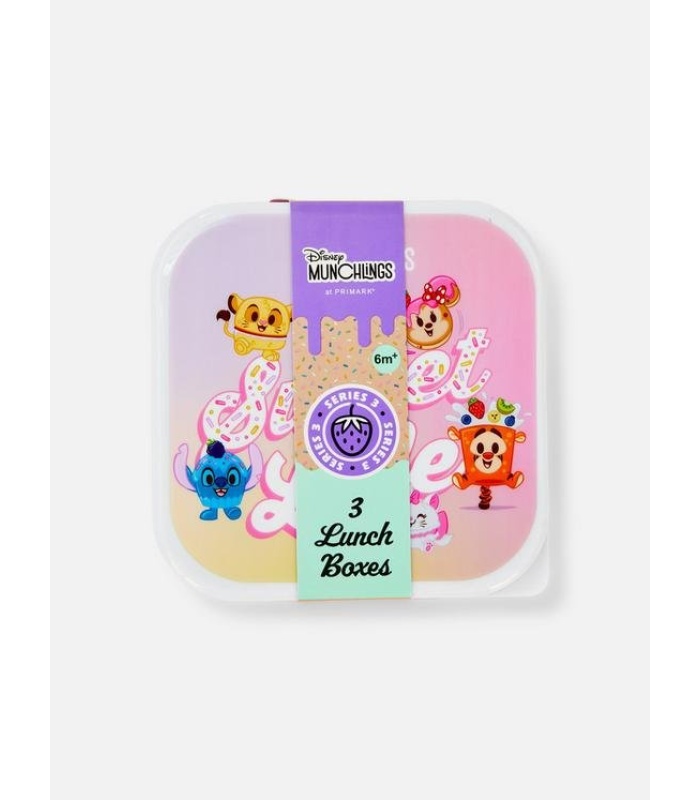 3pk Munchlings Snack Lunchboxes - Image 3