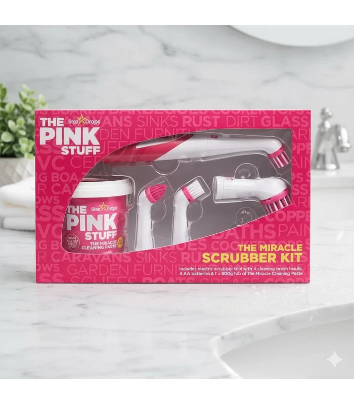 The Pink Stuff Miracle Scrubber Kit