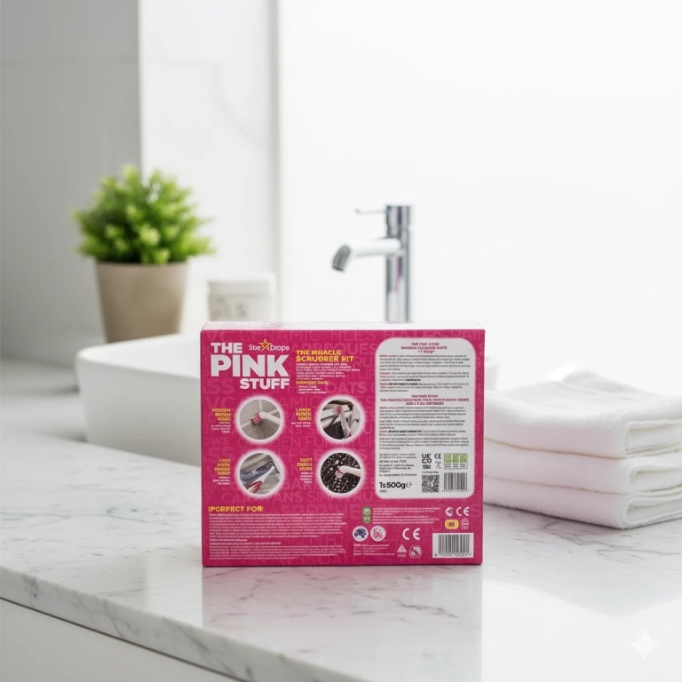 The Pink Stuff Miracle Scrubber Kit - Image 4