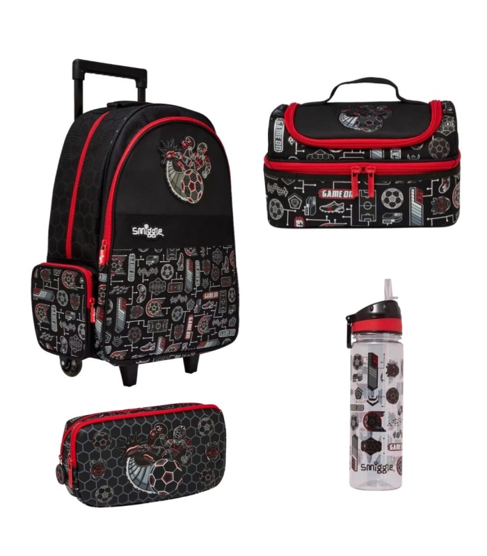 Smiggle 4Pc Bundle with Lightup Wheels