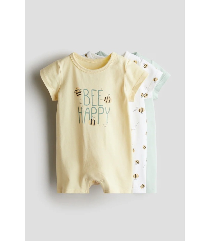 3Pc Cotton Rompers