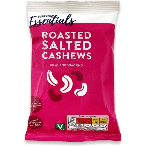 Roasted Salted Cashews 125g