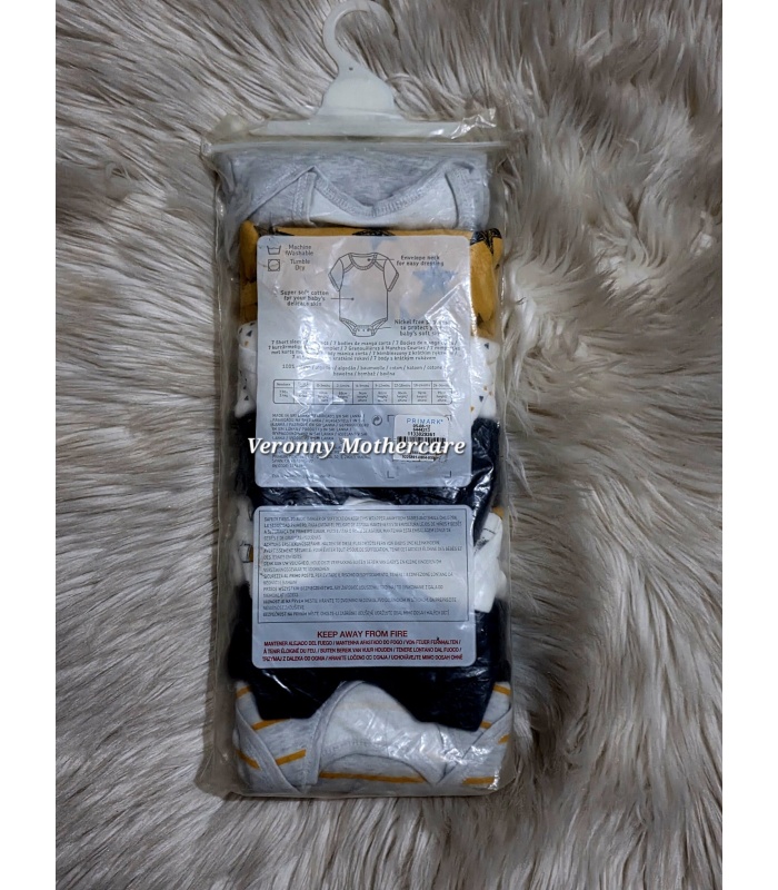 7Pk Short Sleeved Bodysuits - Image 2