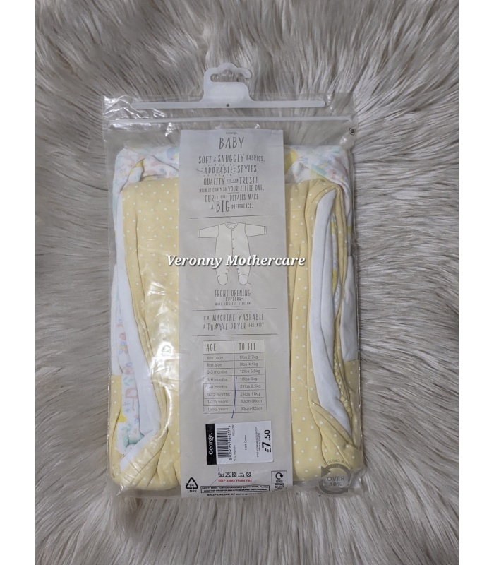 George 3pc Sleepsuit - Image 2