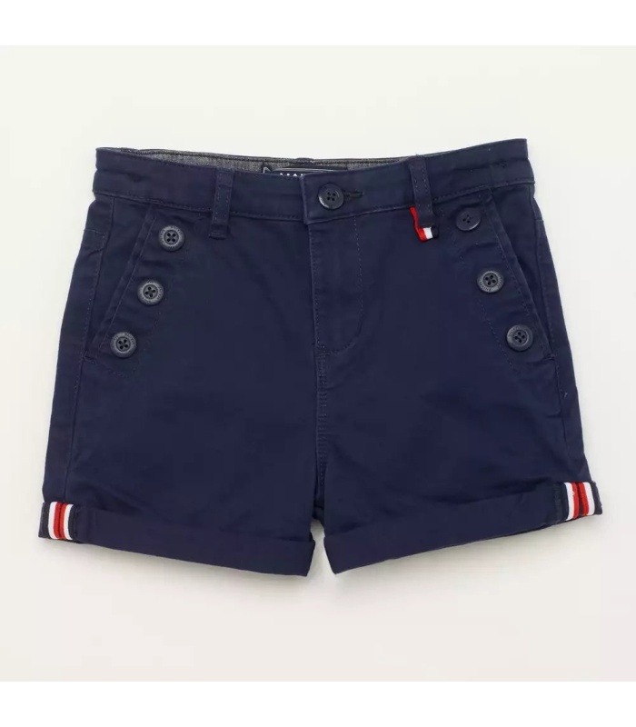 Girls Chino Shorts - Navy