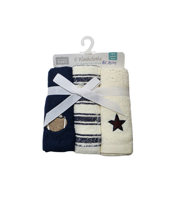 6Pc Wash Cloth