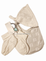 4pc Gift Set - Hat, Bootie, Bibs - Image 3