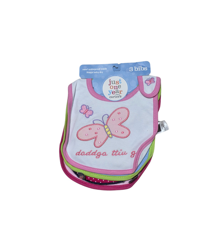 3Pk Baby Bibs