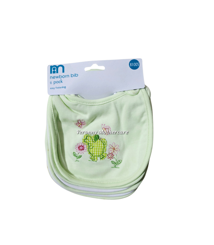 6pk Newborn Baby Bibs - Image 2