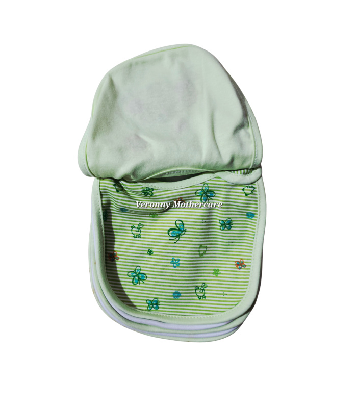 6pk Newborn Baby Bibs - Image 6