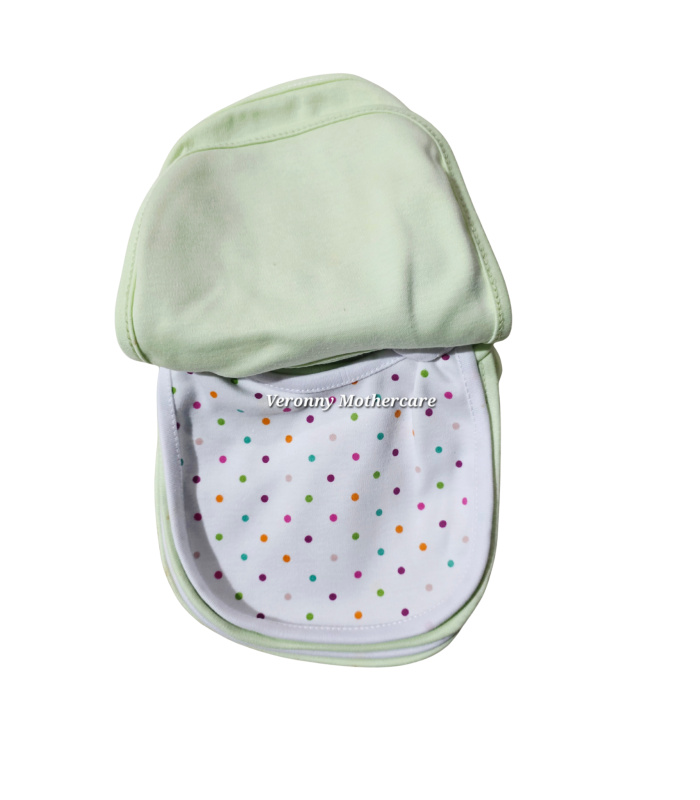 6pk Newborn Baby Bibs - Image 5