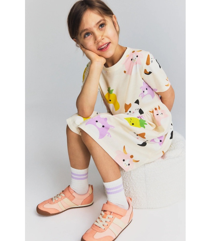 H&M Short-Sleeved Day /Jersey Dress - Image 3