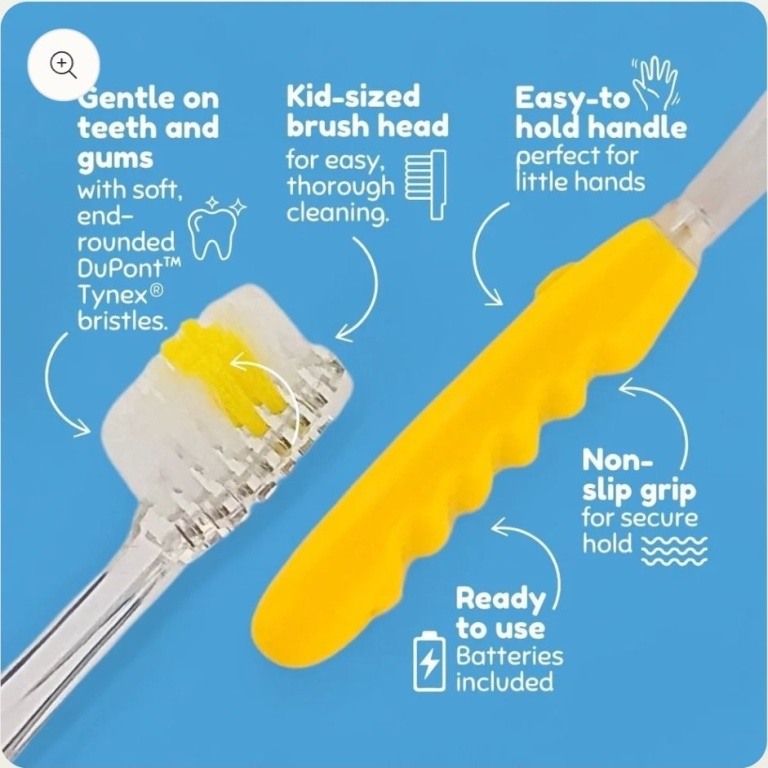 Kids Flashing Glow Toothbrush with 2-Min Timer - Image 5